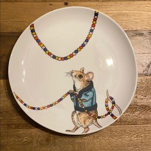 West Elm Dapper Animal Plate Mouse